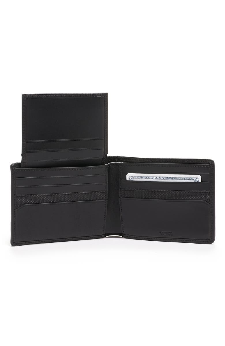 TUMI Alpha Global Removable Passcase Wallet, Alternate, color, Black
