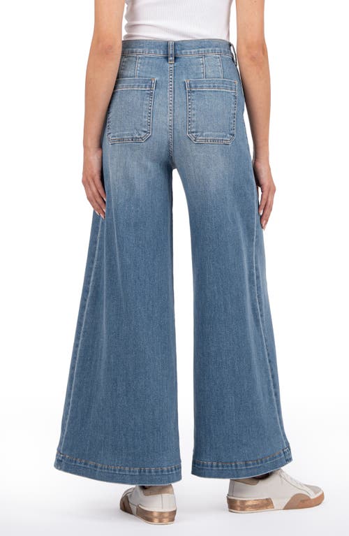 Shop Kut From The Kloth Goldie High Waist Super Flare Jeans In Unlimited