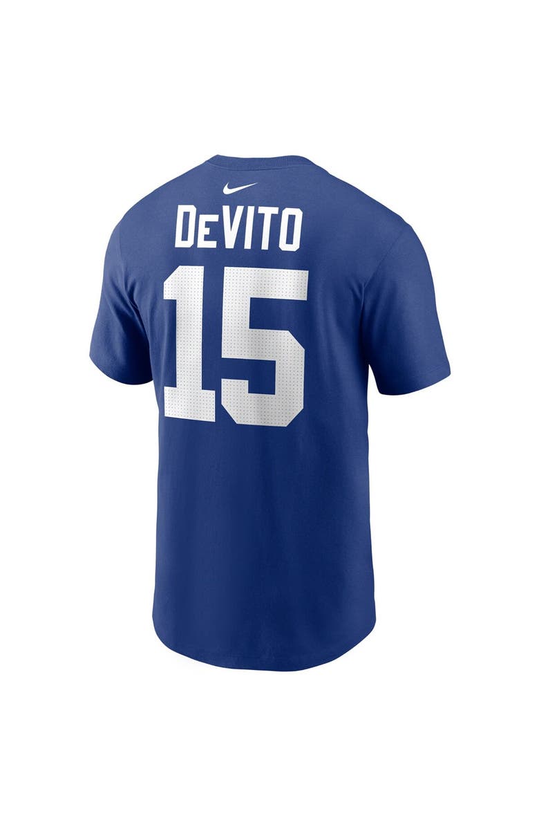 Nike Youth Nike Tommy DeVito Royal New York Giants Player Name & Number T-Shirt, Alternate, color, 