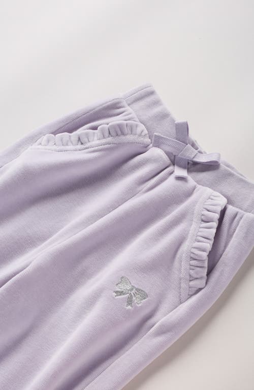 Tucker + Tate Kids' Ruffle Pocket Velour Pants In Blue