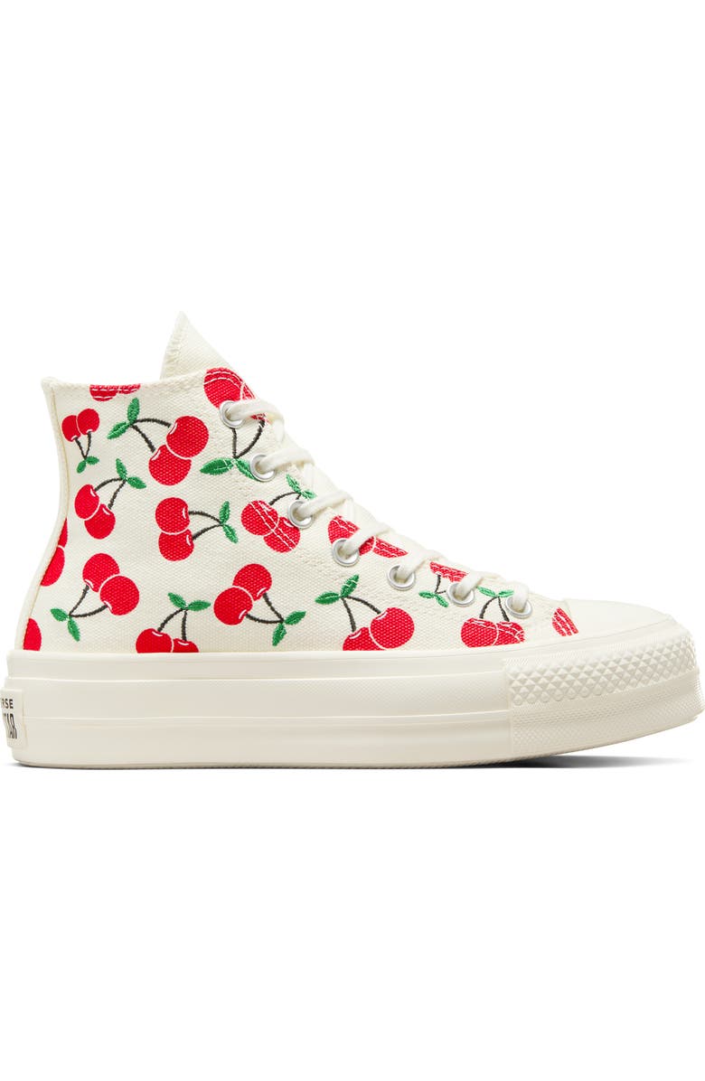 Converse Chuck Taylor<sup>®</sup> All Star<sup>®</sup> Lift High Top Platform Sneaker, Alternate, color,