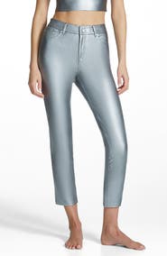 Commando Faux Leather Five-Pocket Pants