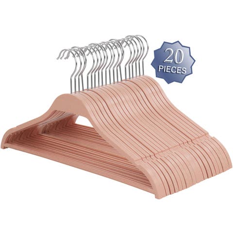 20 Piece Biodegradable Coat Hangers
