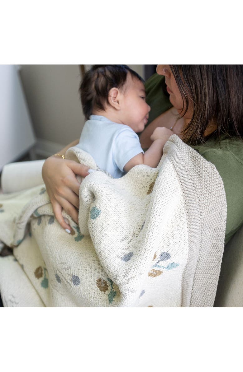 CRANE BABY Avery Organic Cotton Muslin Swaddle Blanket, Alternate, color, 