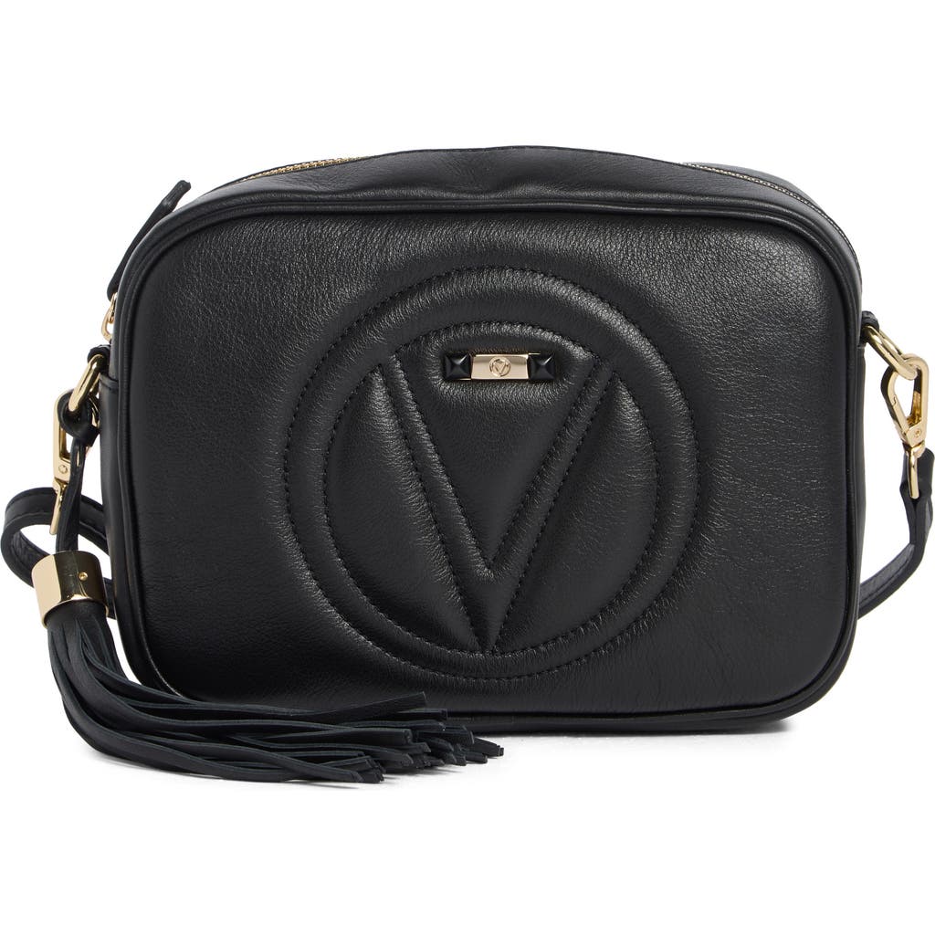 Valentino By Mario Valentino Mia Signature Crossbody Bag In Black