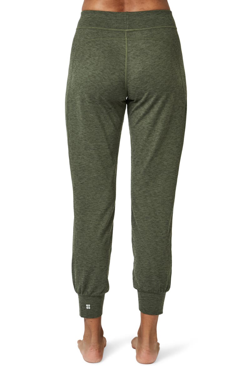 Gary Yoga Trousers, Alternate, color, OLIVE MARL