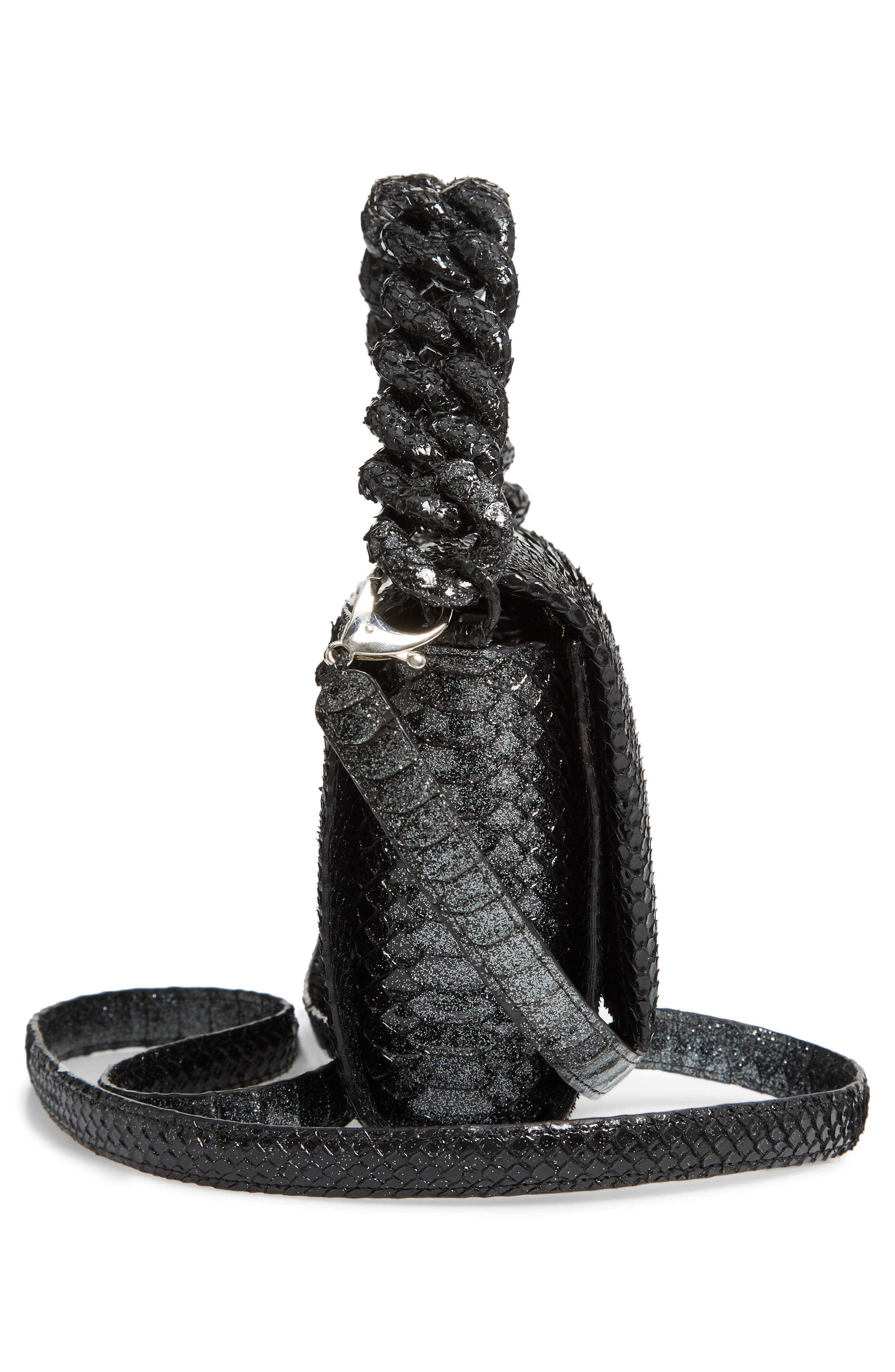 Nancy Gonzalez Small Carrie Genuine Crocodile Metallic Clutch, Alternate, color, 