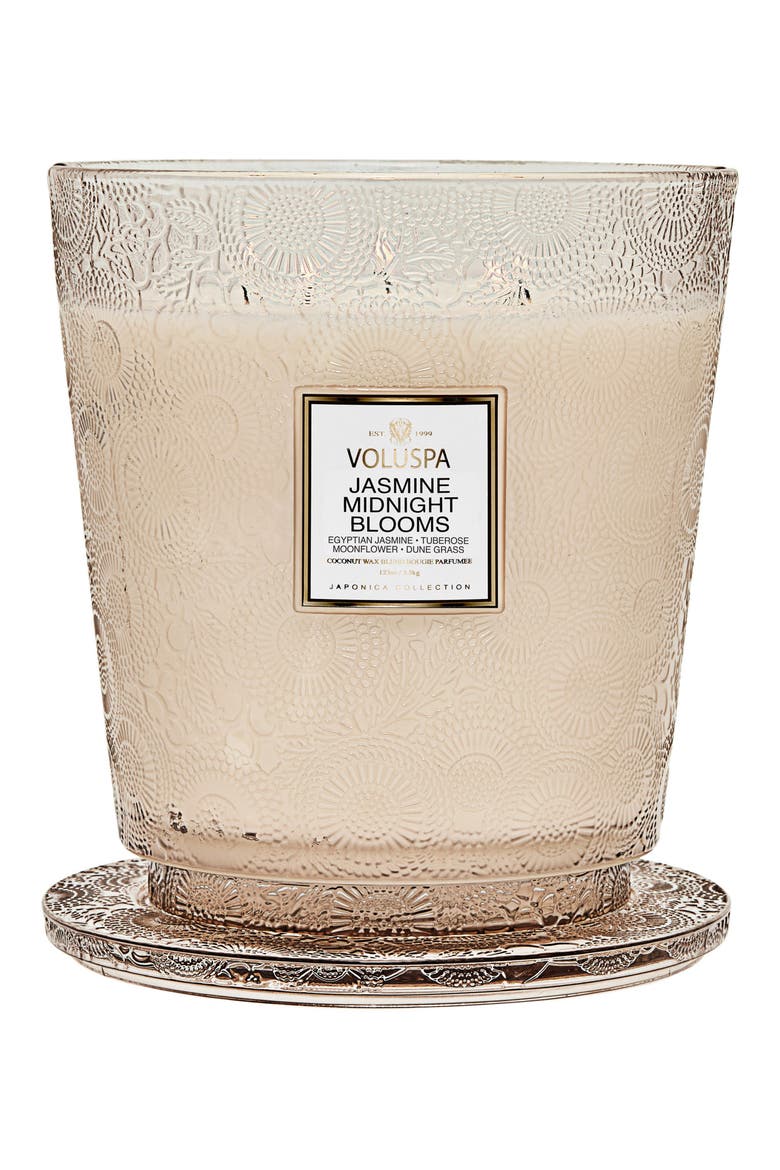 Jasmine Midnight Blooms 5-Wick Hearth Candle, Alternate, color, JASMINE MIDNIGHT BLOOMS