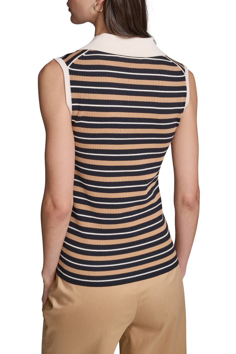 Stripe Rib Vest, Alternate, color, MIDNIGHT NAVY