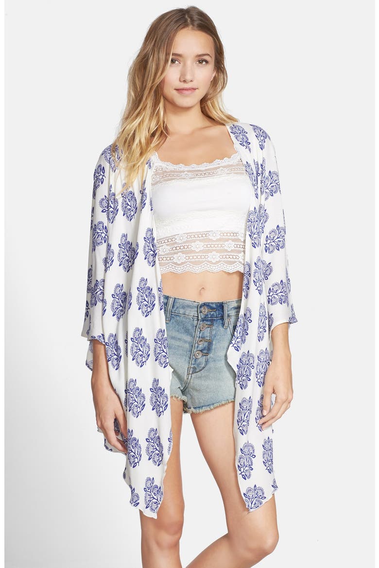 'Joni' Kimono Cardigan, Main, color, NAKED