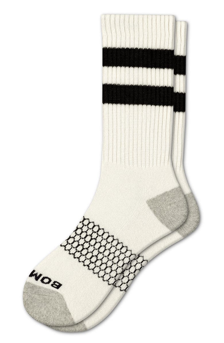 Bombas Vintage Stripe Crew Socks, Alternate, color,