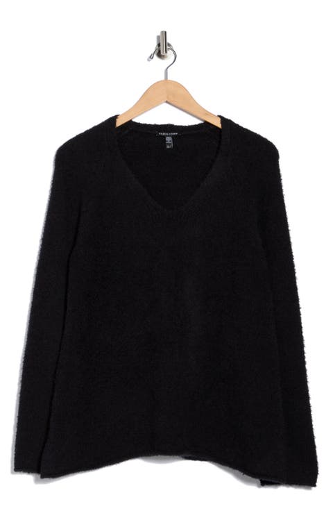 V-Neck Organic Cotton Sweater