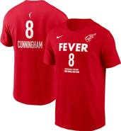 Nike Men's Nike Sophie Cunningham Red Indiana Fever Rebel Name & Number T-Shirt