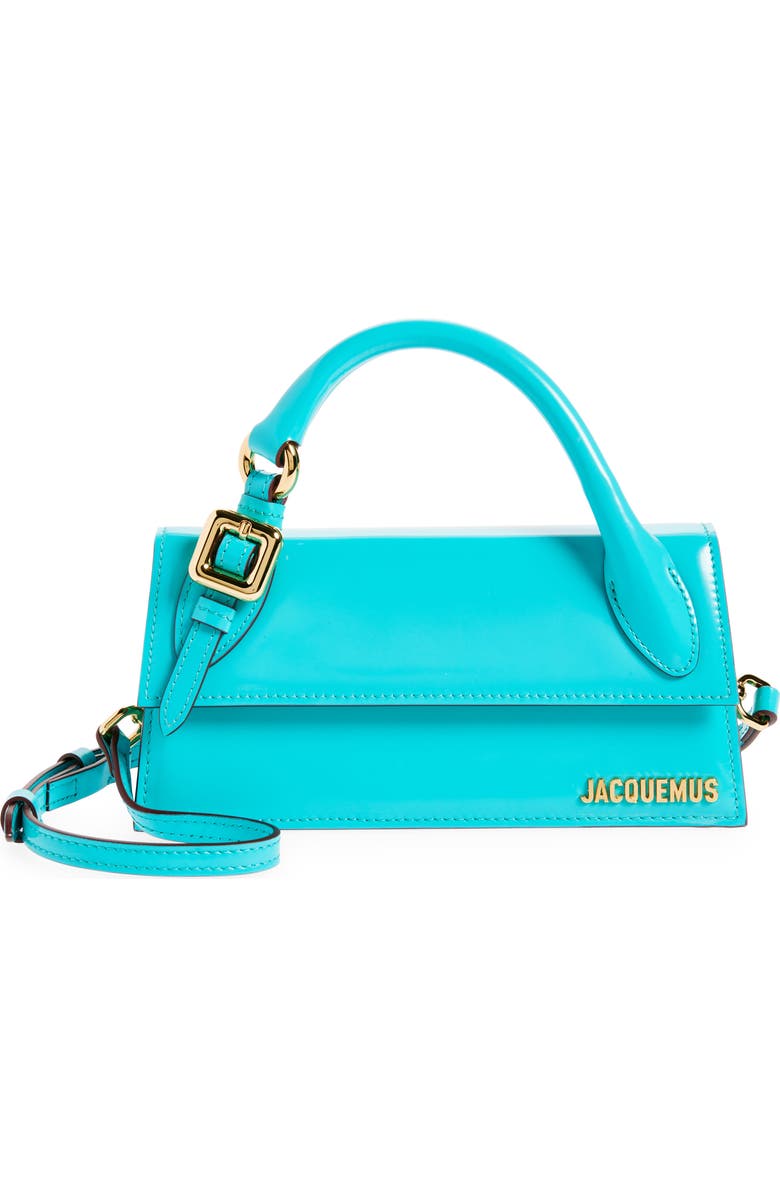 Jacquemus Le Chiquito Long Buckle Detail Top Handle Bag, Main, color,