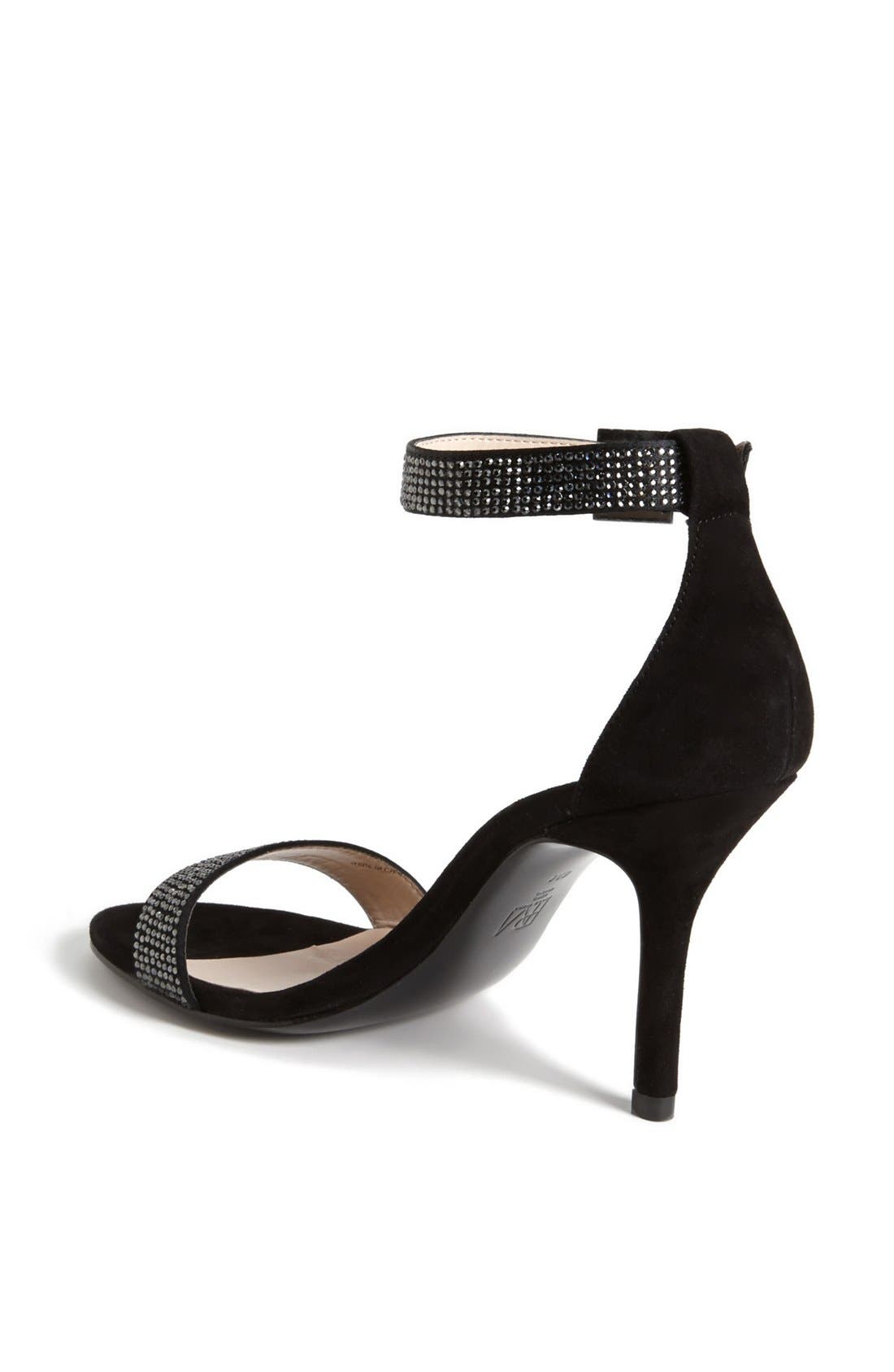 Kacey Sandal, Alternate, color, BLACK
