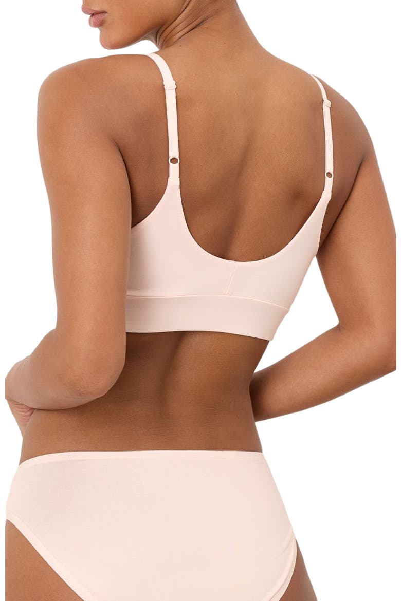Everyday Classic T-Shirt Bra Made With Organic Cotton, Alternate, color, Soft Pink