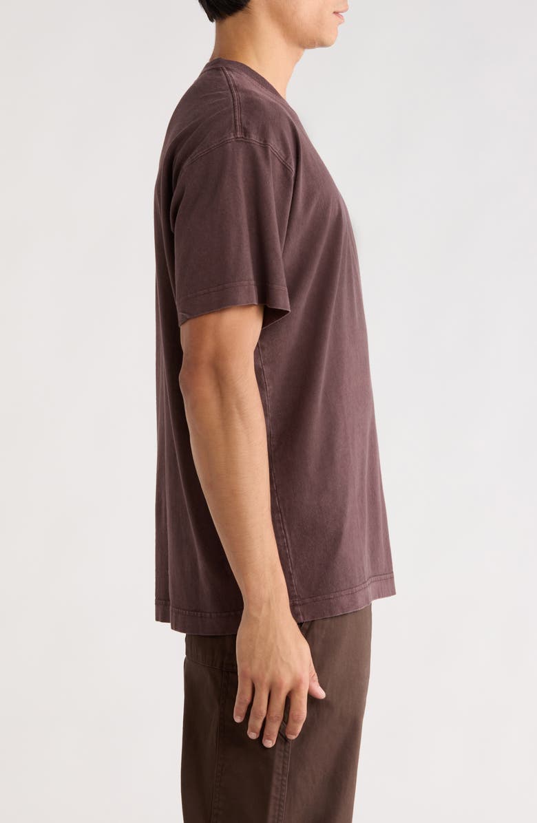 Carhartt Work In Progress Vista Loose Fit Logo T-Shirt, Alternate, color, Palisander Garment Dyed