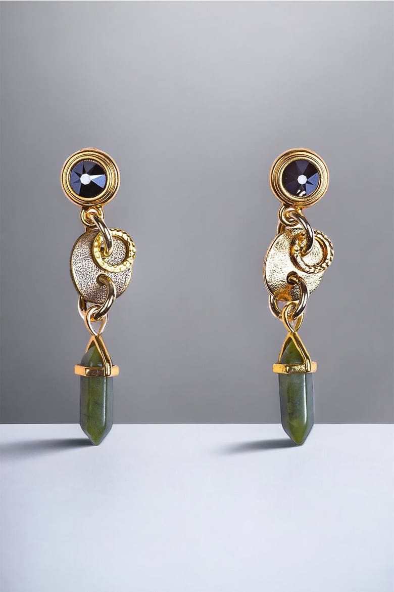 Serpentine Fire Earrings, Alternate, color, Multicolor