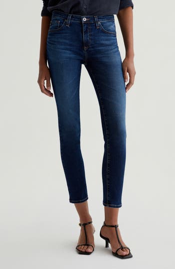 AG Prima Low Rise Ankle Cigarette Jeans Nordstrom