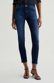AG Prima Low Rise Ankle Cigarette Jeans Nordstrom