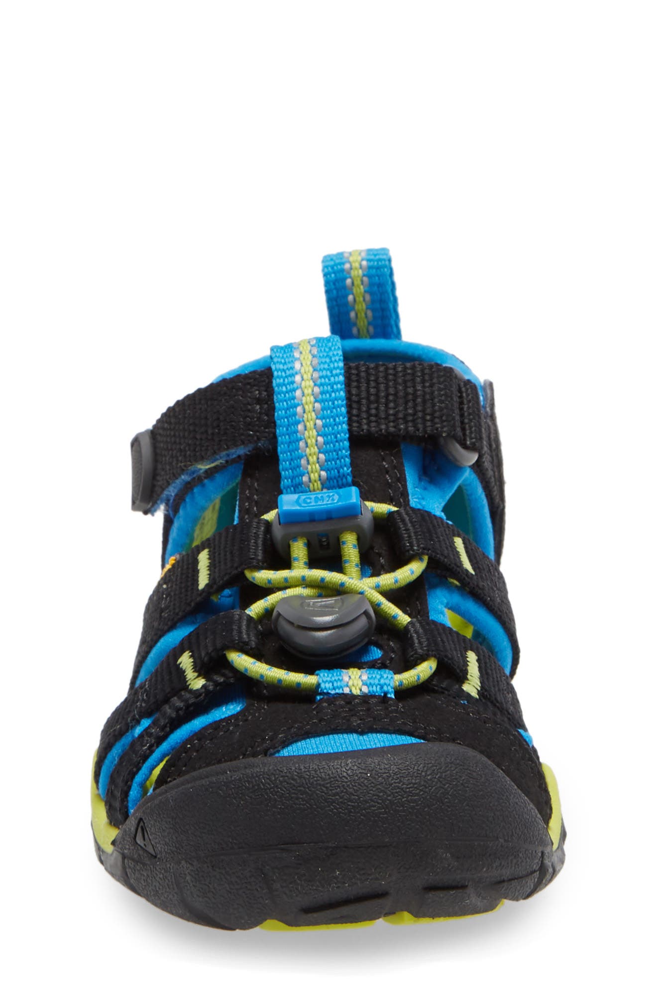 KEEN Seacamp II CNX Water Friendly Sandal, Alternate, color, Black/ Brilliant Blue