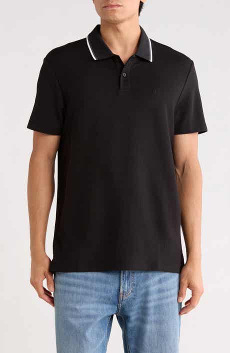 Calvin Klein Tipped Collar Cotton Blend Polo