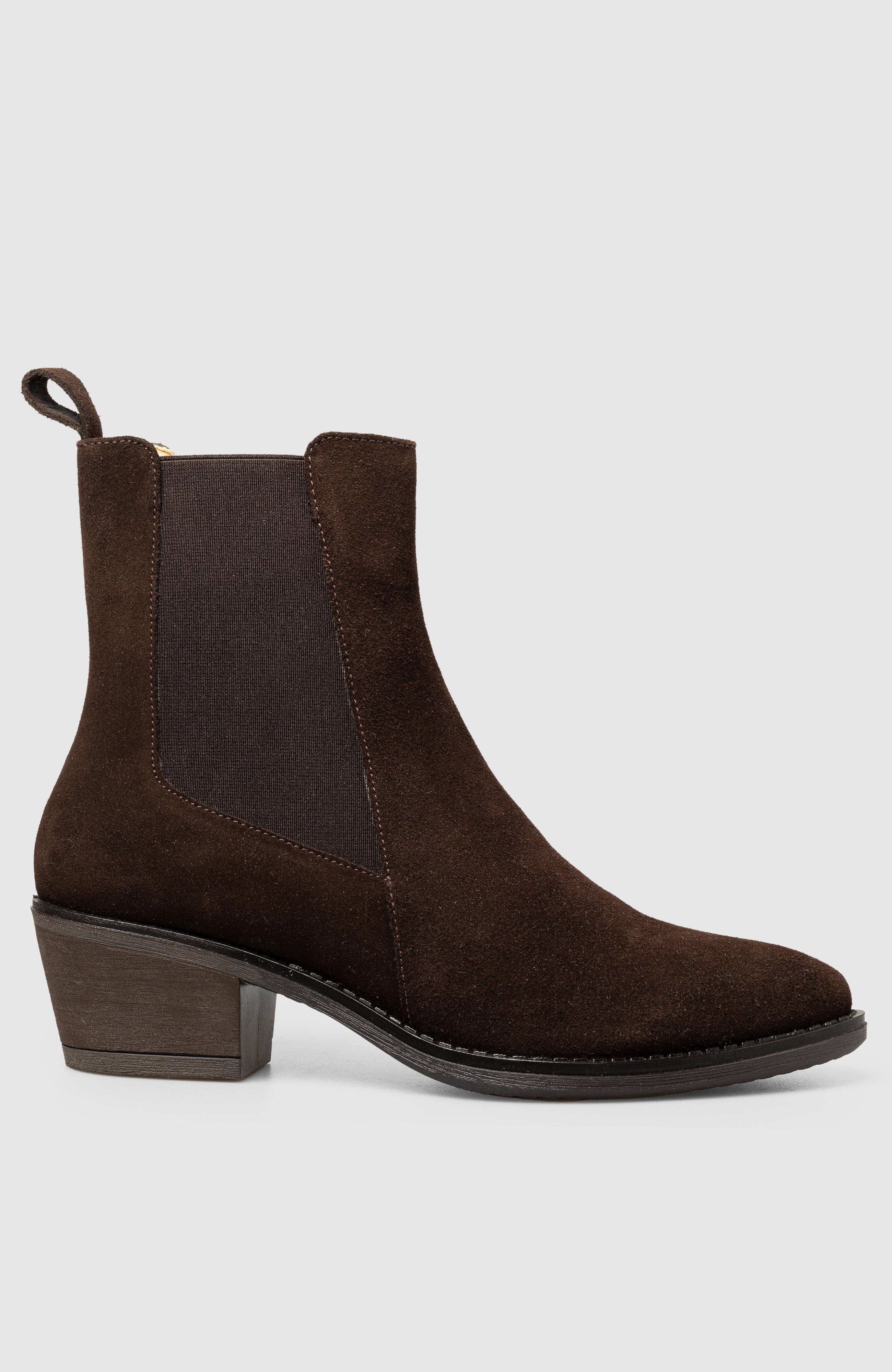 Manela Heidi Bootie, Alternate, color, Brown