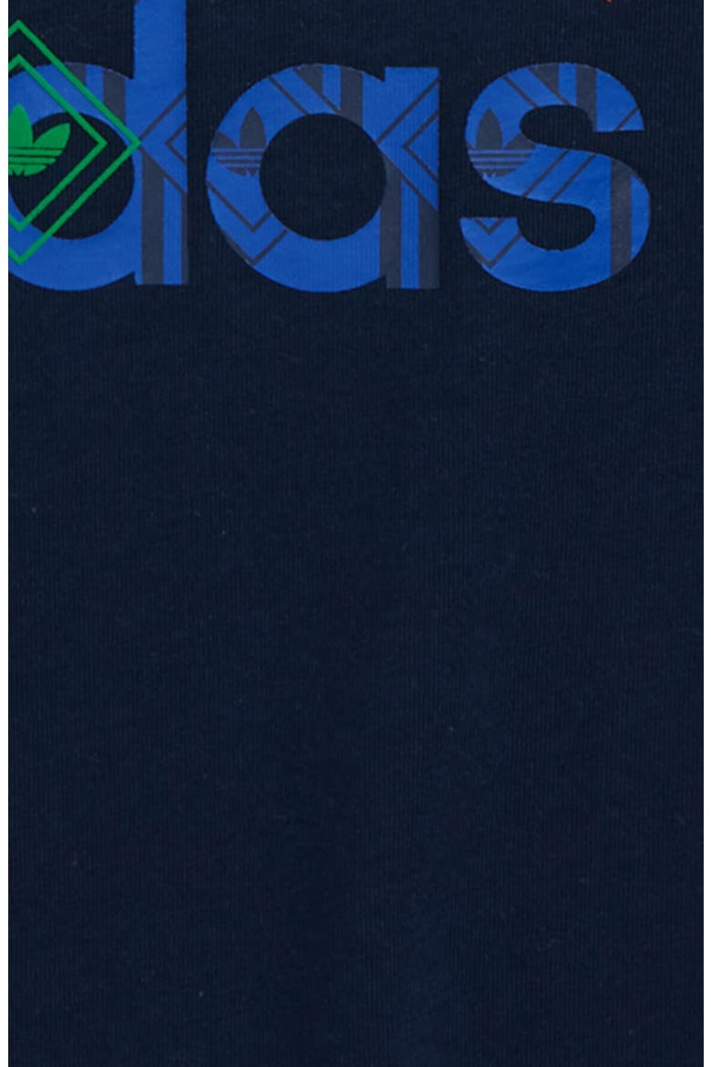 Kids' Logo Graphic Tee, Alternate, color, COLLEGIATE NAVY/ MULTICOLOR