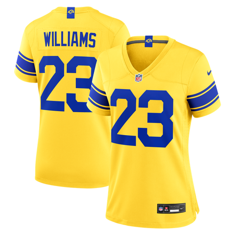 Women's Nike Kyren Williams Los Angeles Rams Classic Sol Game Jersey