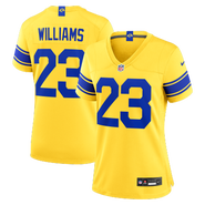 Nike Women's Nike Kyren Williams Los Angeles Rams Classic Sol Game Jersey