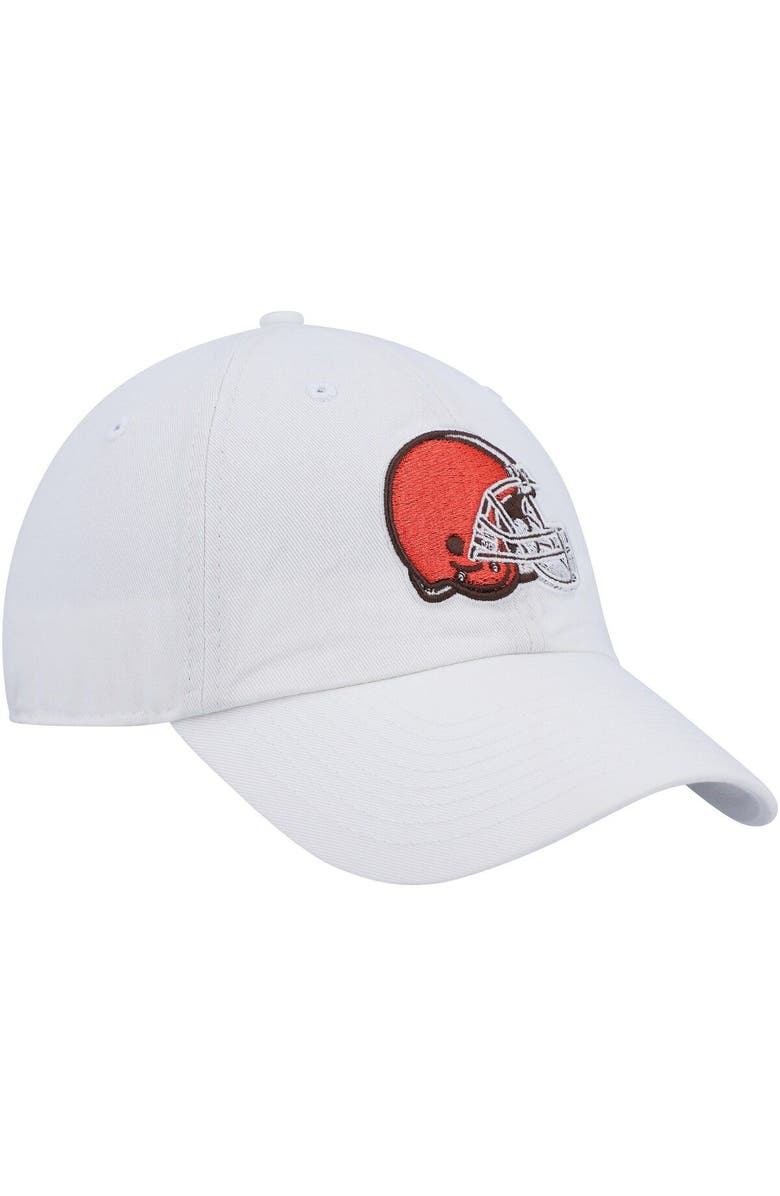 '47 Women's '47 White Cleveland Browns Clean Up Adjustable Hat, Alternate, color, White