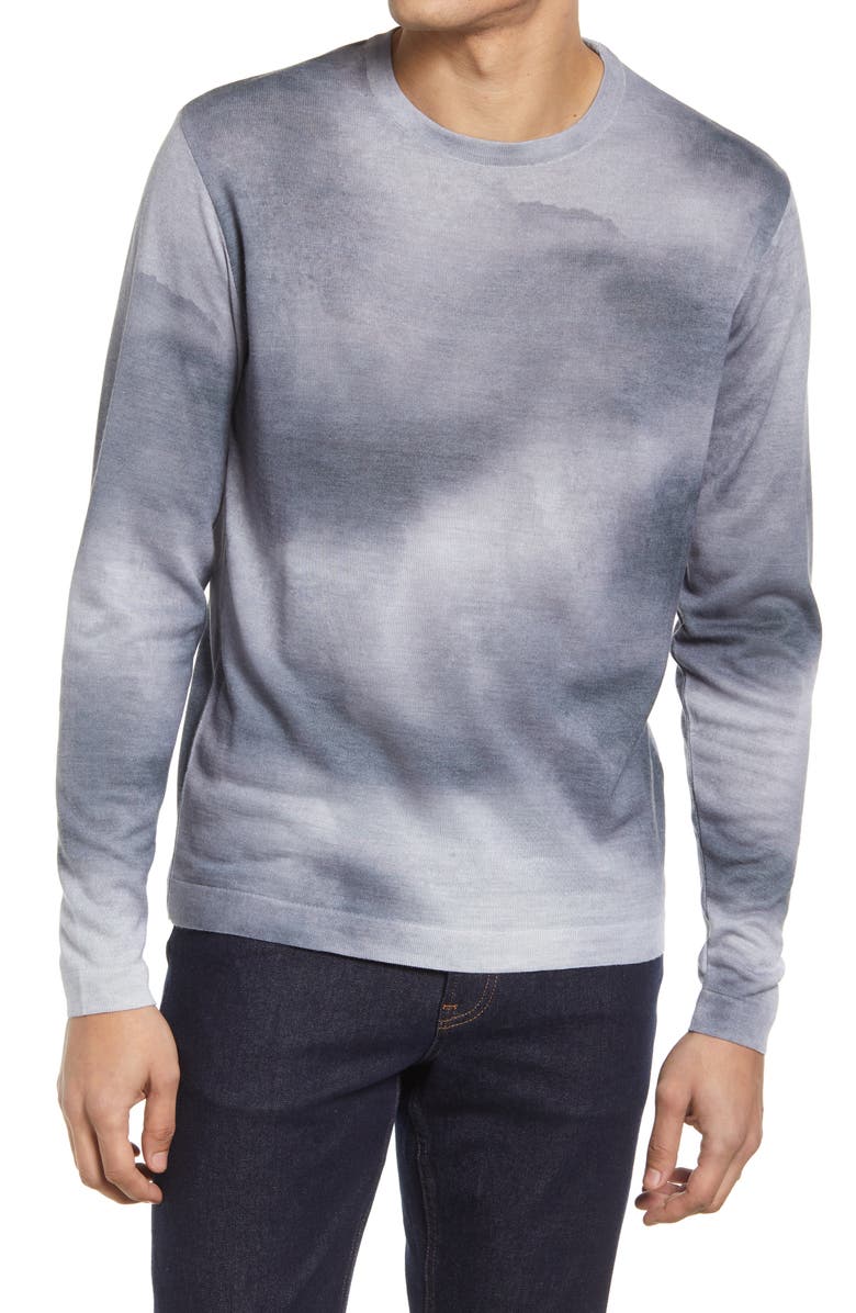 Robert Barakett Standish Tie Dye Crewneck Sweatshirt, Main, color,