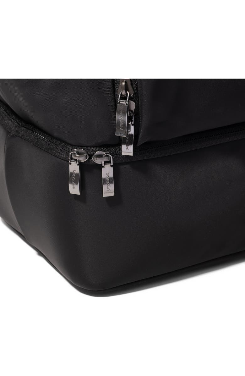 BAGGALLINI Park Ave Overnight Tote, Alternate, color, Black Twill