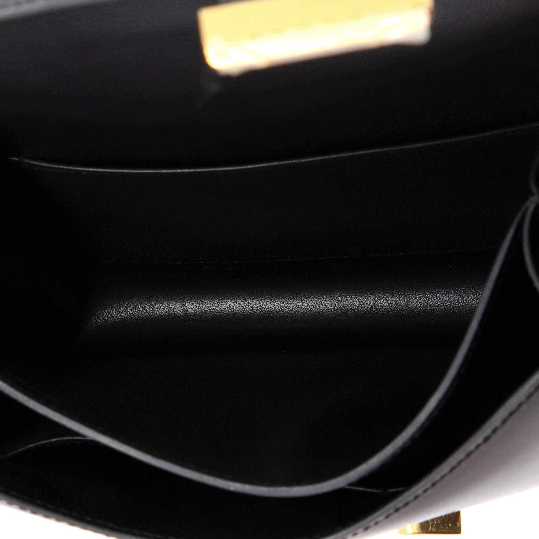 Pre-Owned Hermes Constance NM Bag Box Calf 18, Alternate, color, Noir