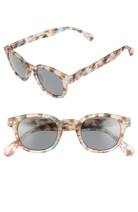 #C 47mm Square Sunglasses