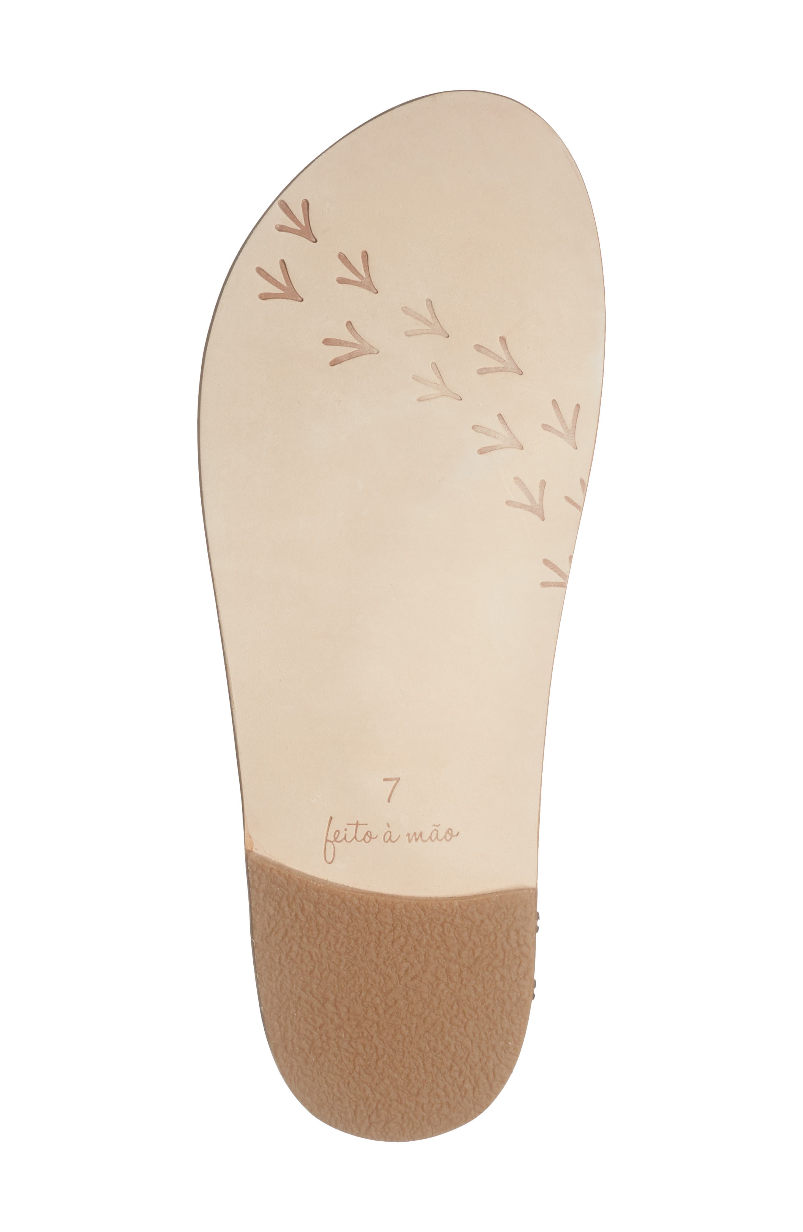 Beek Finch Toe Loop Sandal, Alternate, color, High Shine Silver