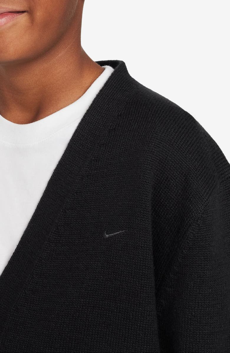 Nike Kids' Sportswear Metro Cardigan, Alternate, color, Black