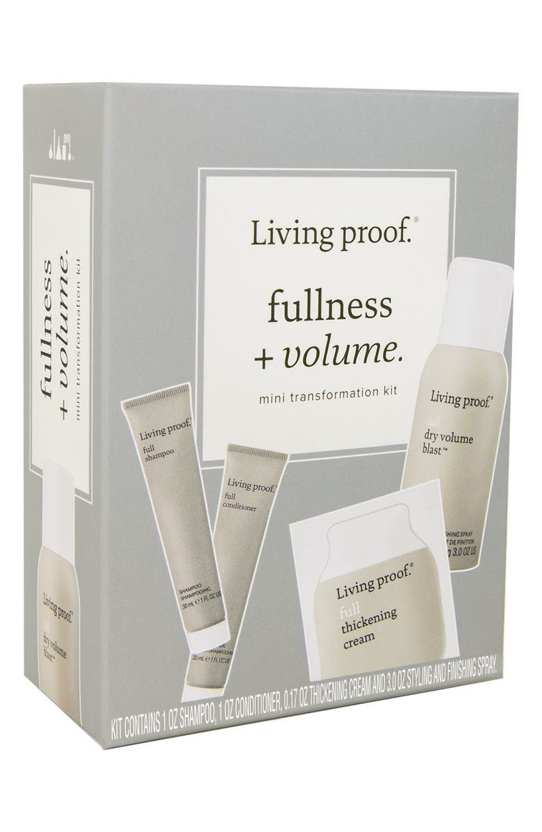 Living proof<sup>®</sup> Fullness + Volume Mini Transformation Kit, Alternate, color, 
