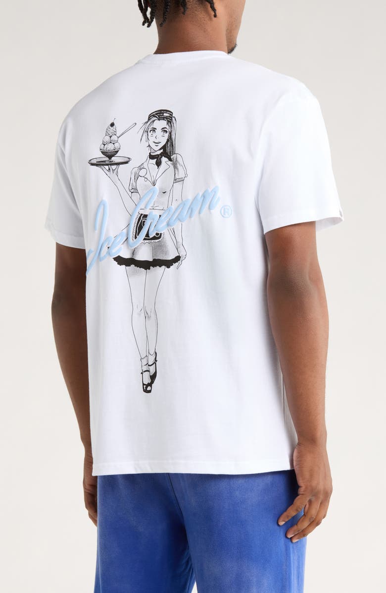 ICECREAM Server Graphic T-Shirt, Alternate, color, White