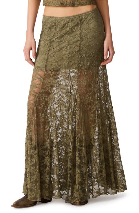 Mirabel Embroidered Lace Skirt
