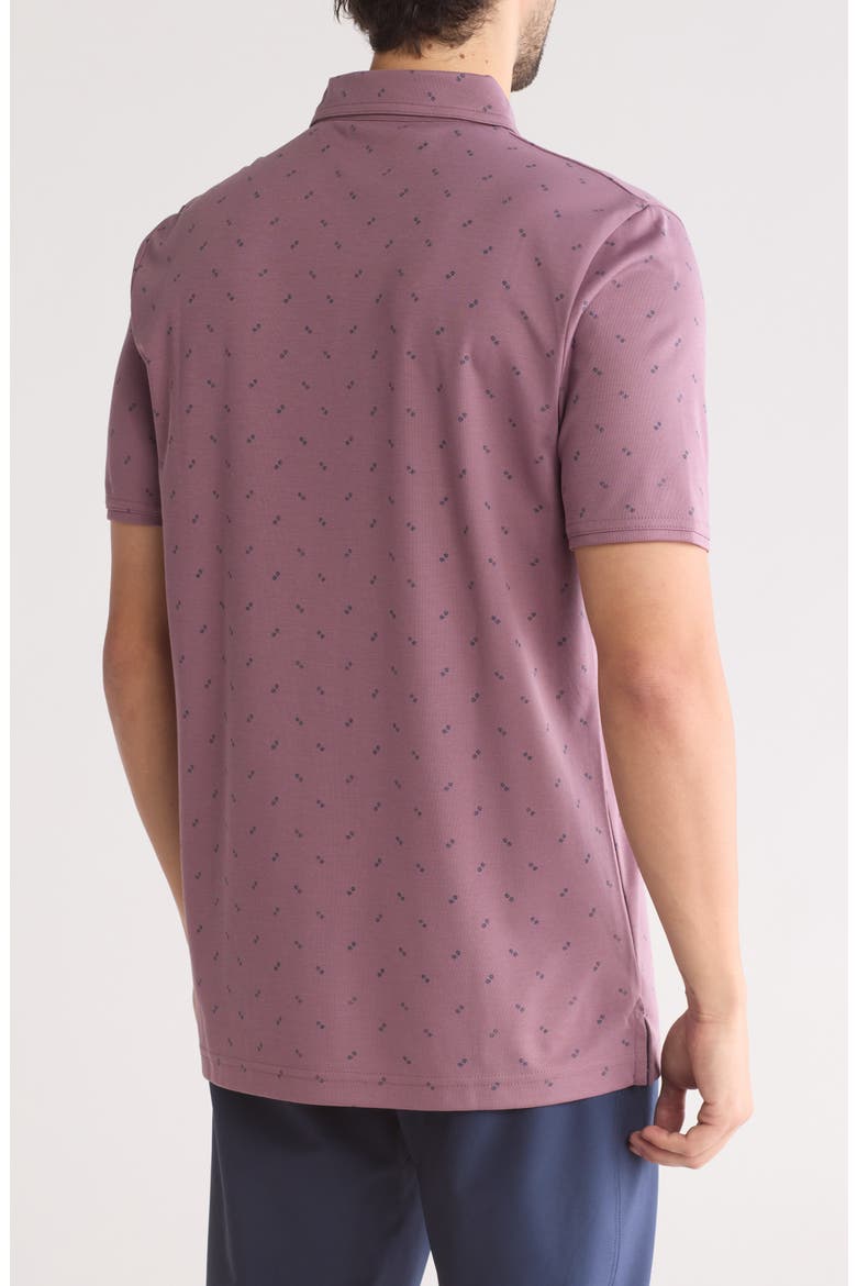 Tourism No Logo Short Sleeve Polo, Alternate, color, FLINT