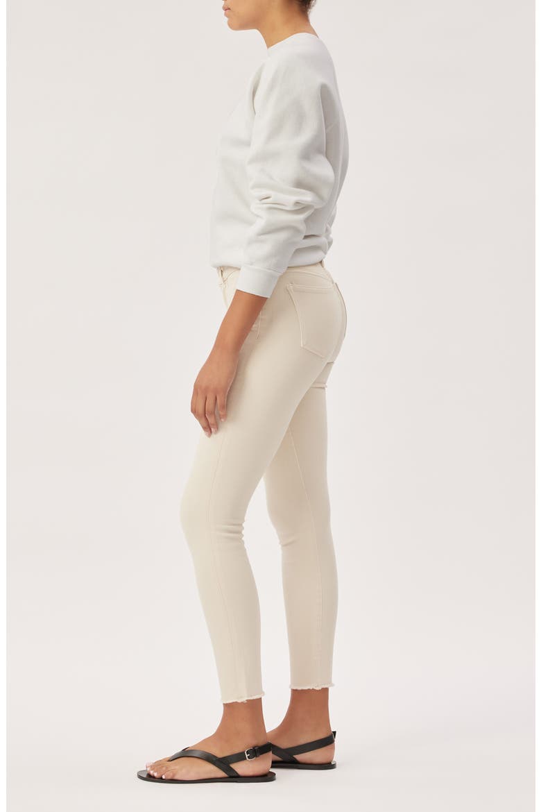 Florence Ankle Jeans, Alternate, color, PARCHMENT