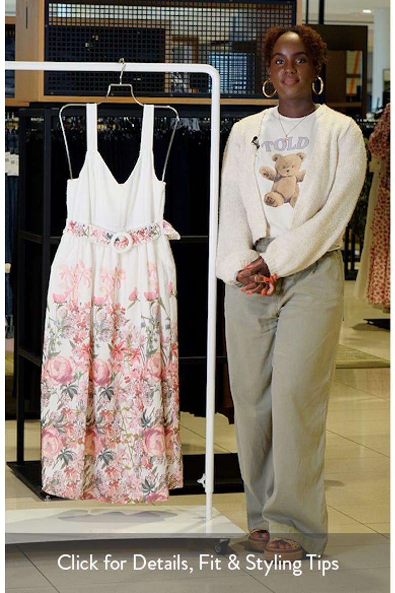 Remi Floral Midi Dress video
