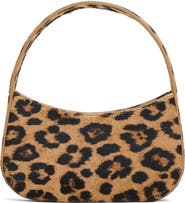 Mansur Gavriel Bonbon Leopard Genuine Calf Hair Shoulder Bag