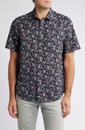 Tommy Bahama Bahama Coast Boozy Nights IslandZone® Short Sleeve Button-Up Shirt