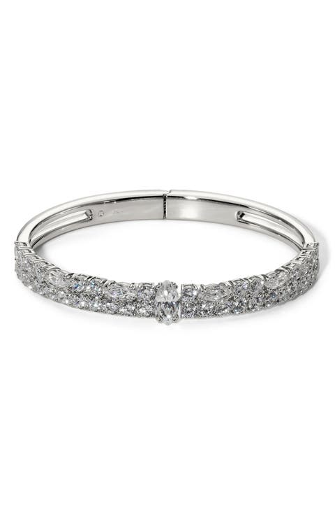 Twinnie Double Row Hinge Bangle