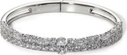 Nadri Twinnie Double Row Hinge Bangle