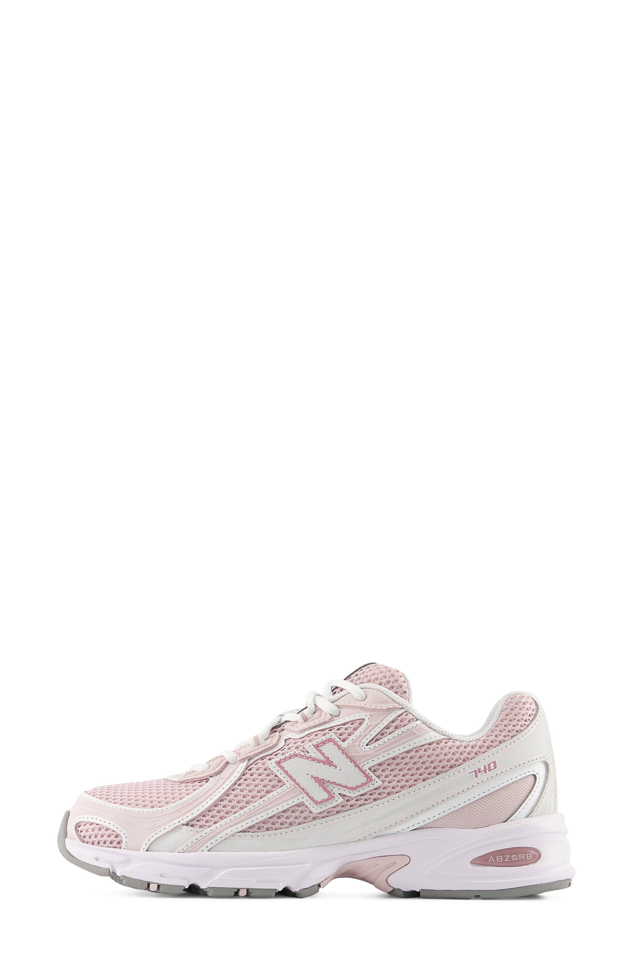 New Balance Gender Inclusive 740 Sneaker, Alternate, color, Stone Pink/ Rosewood