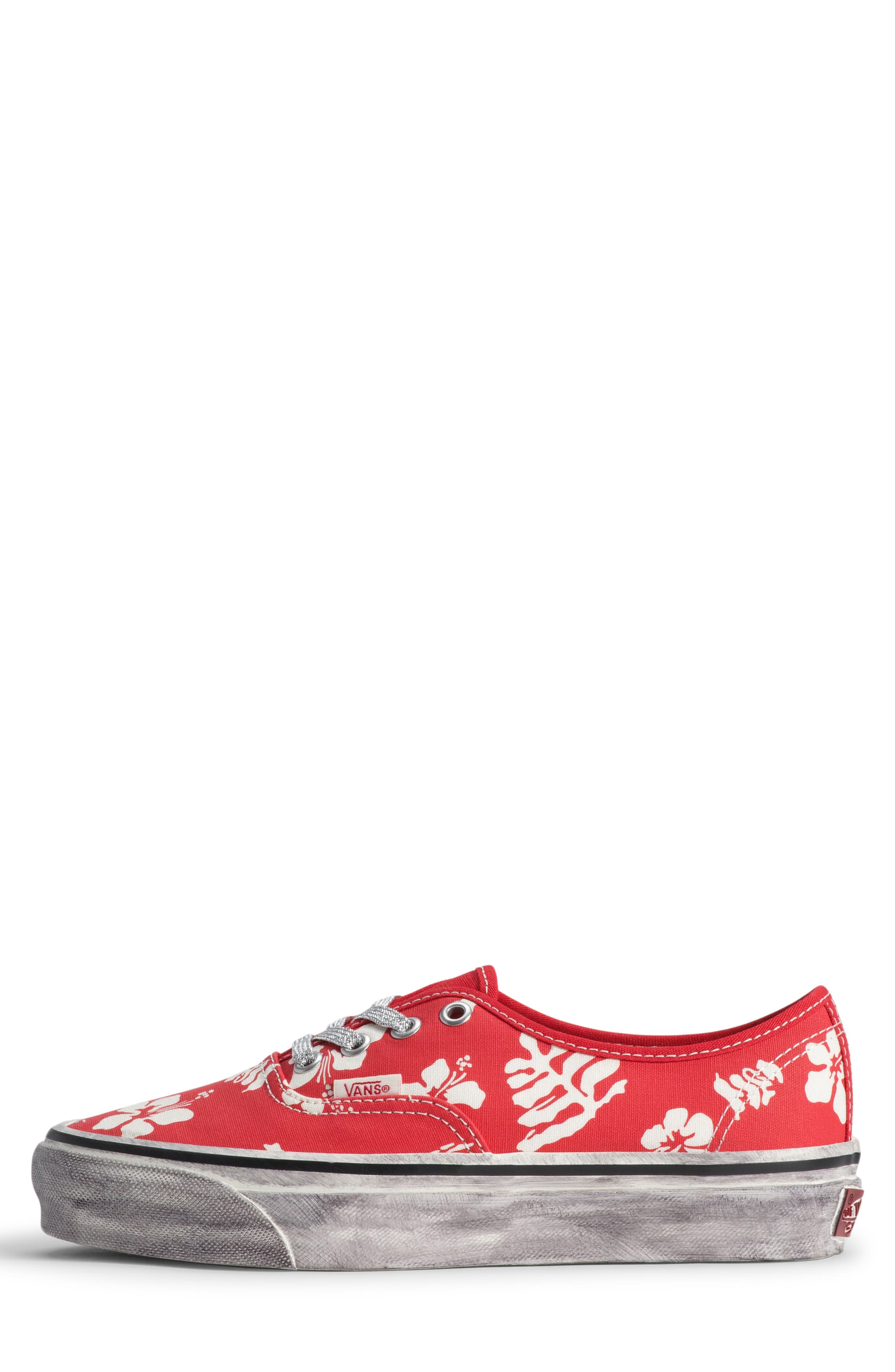 Vans Premium Authentic Sneaker, Alternate, color, Red