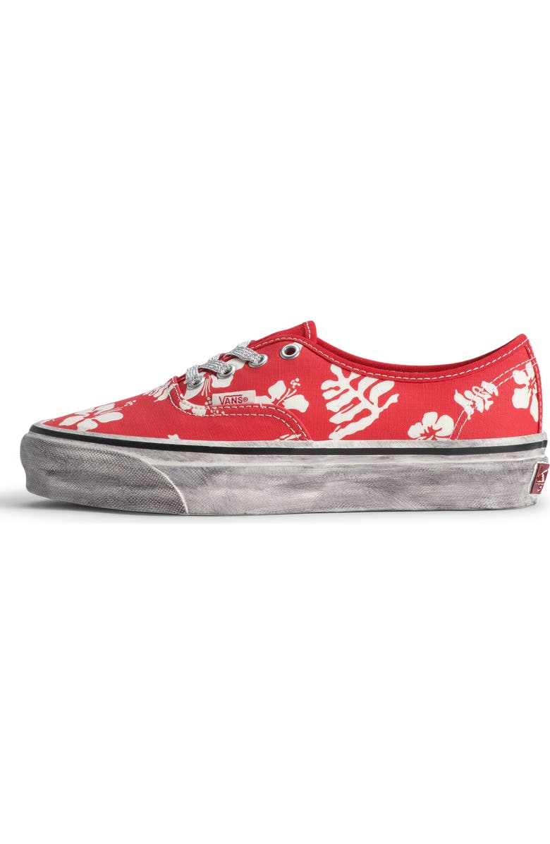 Vans Premium Authentic Sneaker, Alternate, color, Red